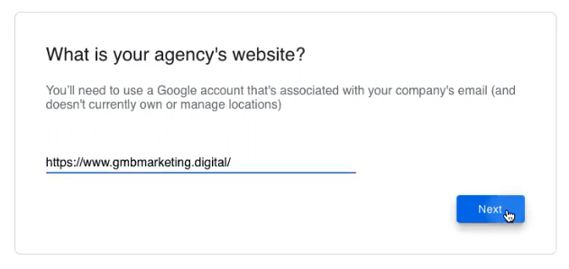 Agency domain name